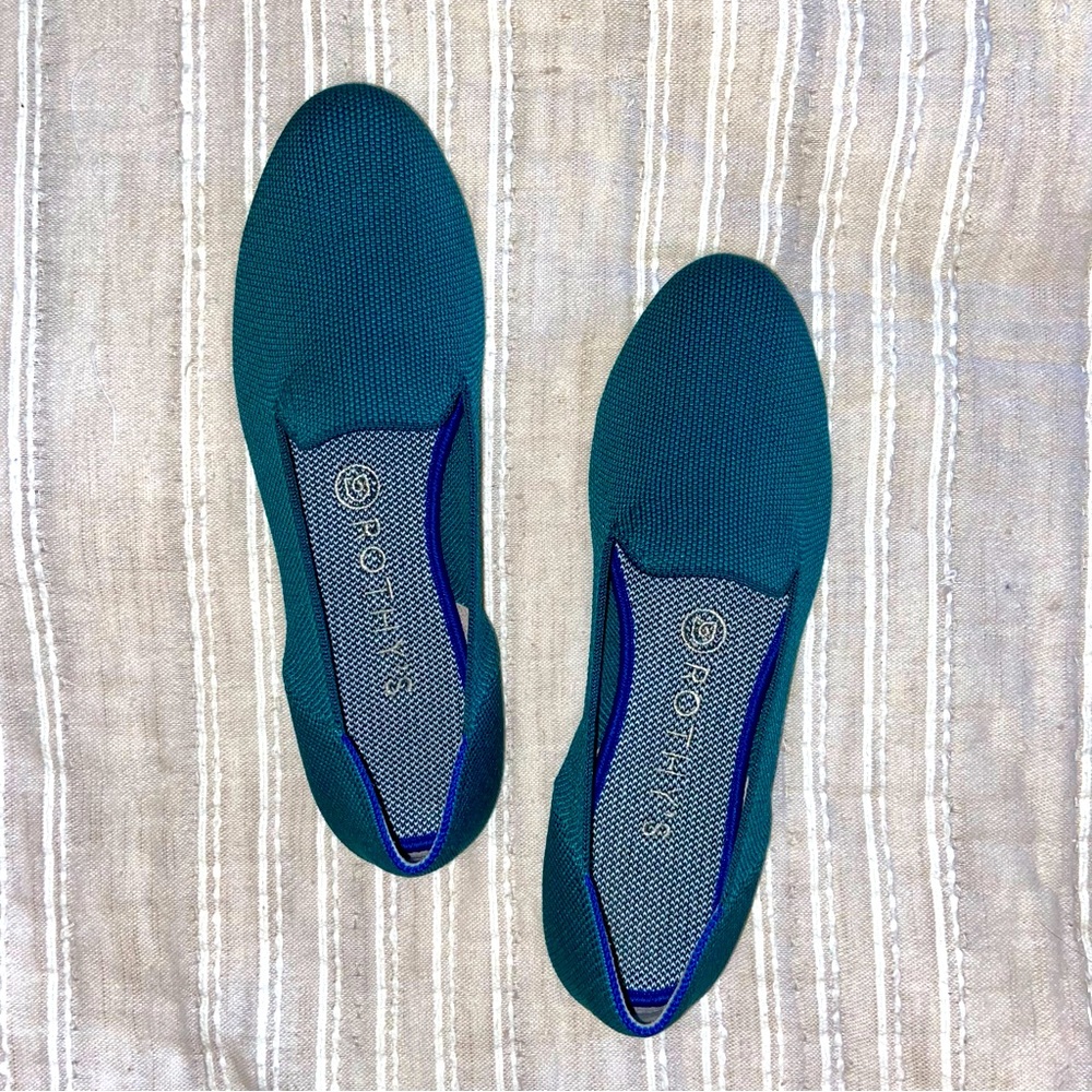 Rothy’s The Loafer in Jade